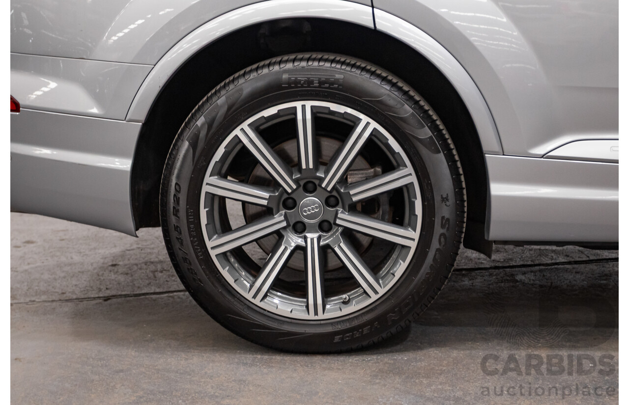 01/2015 Audi Q7 3.0 TDI Quattro 200kW (AWD) 4M 4D Wagon Florett Silver Turbo Diesel 3.0L - 7 Seats
