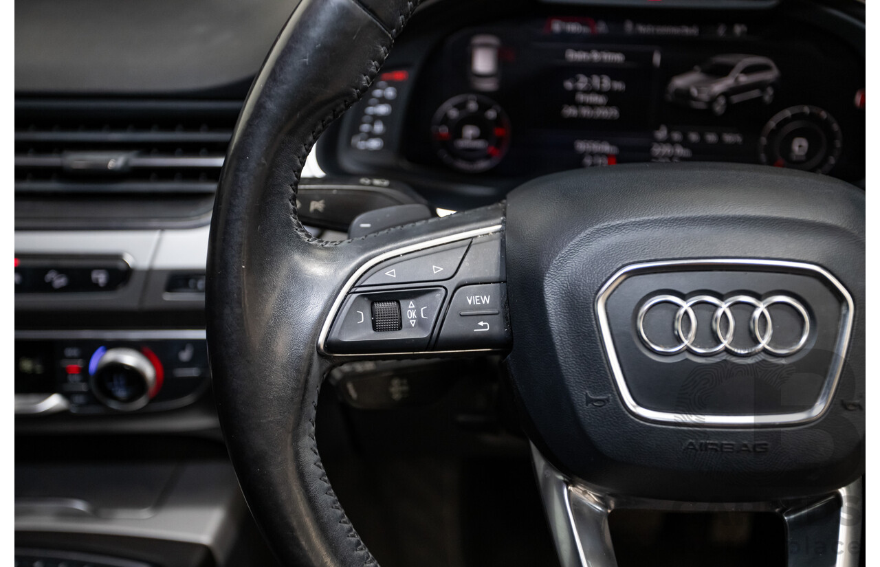 01/2015 Audi Q7 3.0 TDI Quattro 200kW (AWD) 4M 4D Wagon Florett Silver Turbo Diesel 3.0L - 7 Seats