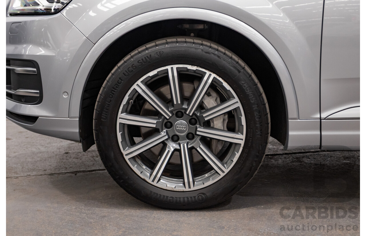 01/2015 Audi Q7 3.0 TDI Quattro 200kW (AWD) 4M 4D Wagon Florett Silver Turbo Diesel 3.0L - 7 Seats