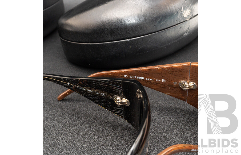 Gianfranco Ferre Sunglasses as New with Cases - GF72808 & GF72805