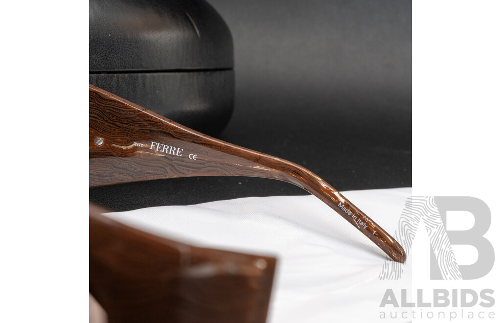 Gianfranco Ferre Sunglasses as New with Case GF72808 & Fondini Collection Slimline Sunglasses