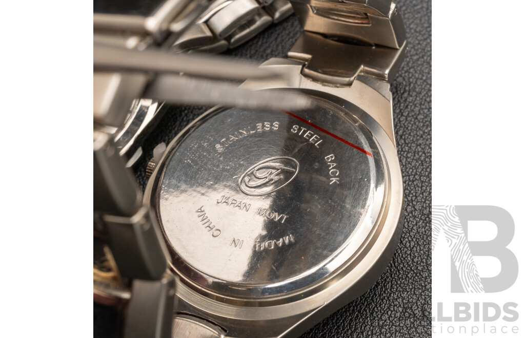 Pierre Cardin Paris Dress Watch & Fondini Collections Chronograph Watch