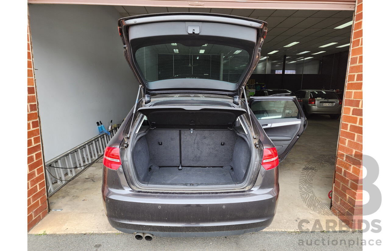 5/2009 Audi A3 Sportback 2.0 TDI Ambition 8P MY09 5d Hatchback Grey 2.0L