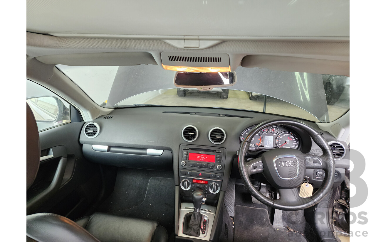 5/2009 Audi A3 Sportback 2.0 TDI Ambition 8P MY09 5d Hatchback Grey 2.0L