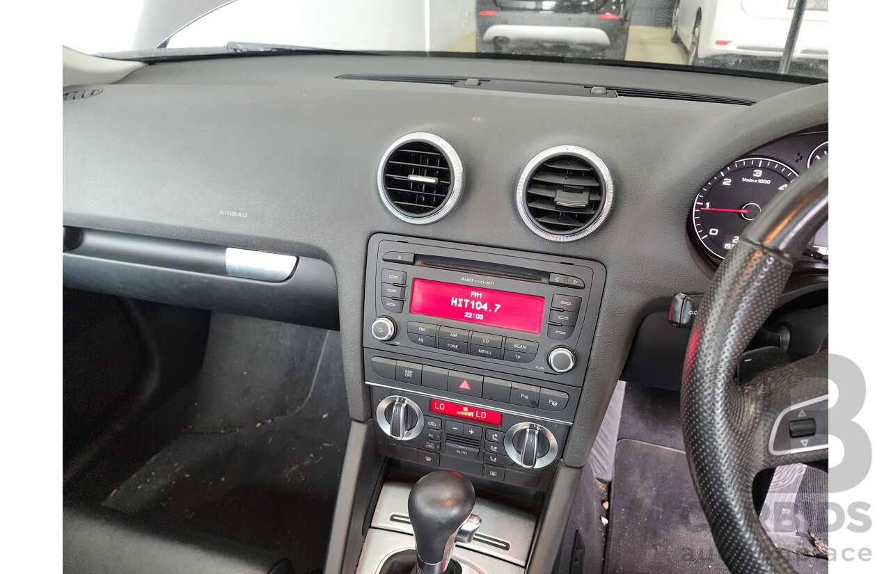 5/2009 Audi A3 Sportback 2.0 TDI Ambition 8P MY09 5d Hatchback Grey 2.0L