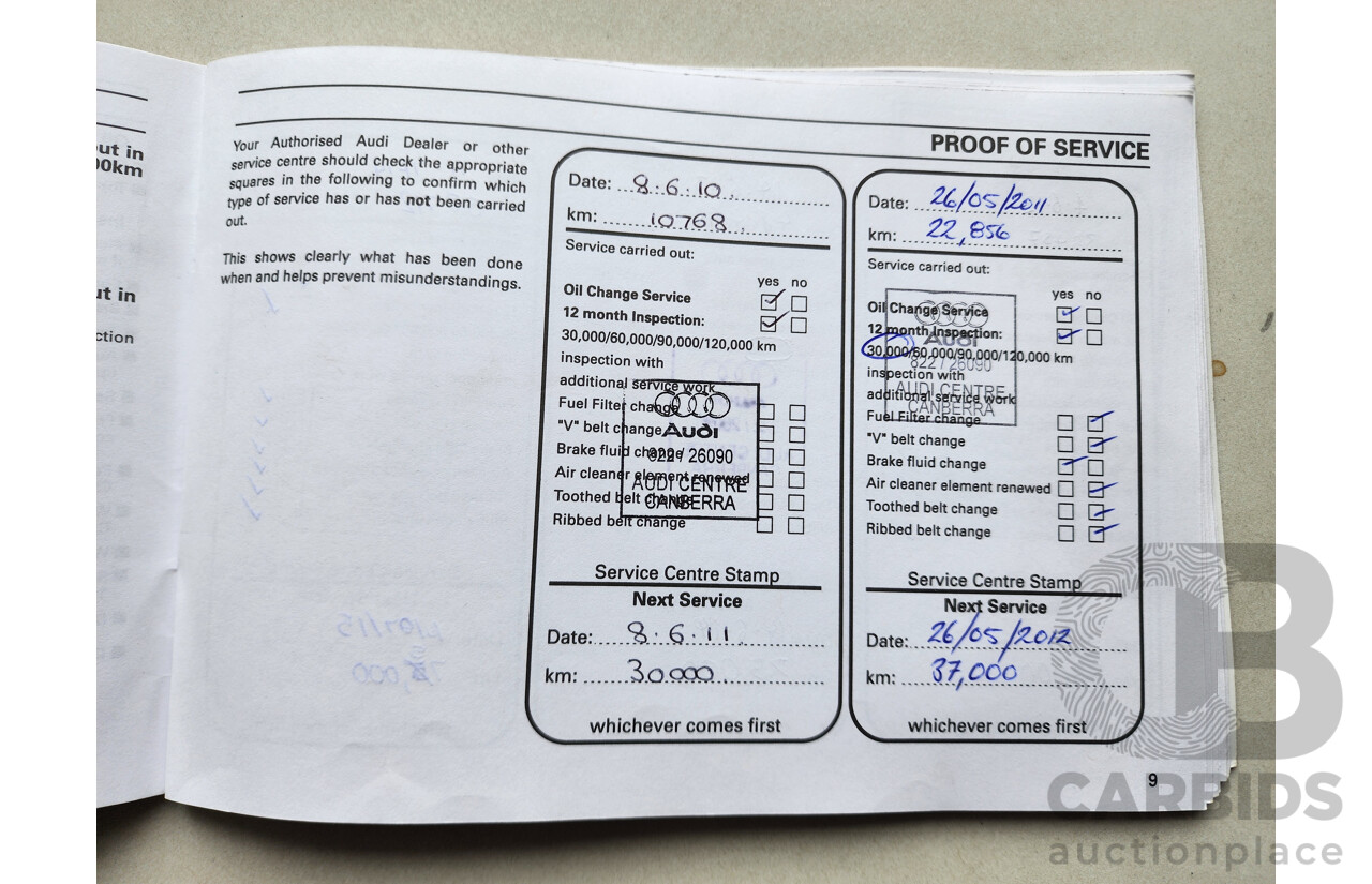 5/2009 Audi A3 Sportback 2.0 TDI Ambition 8P MY09 5d Hatchback Grey 2.0L