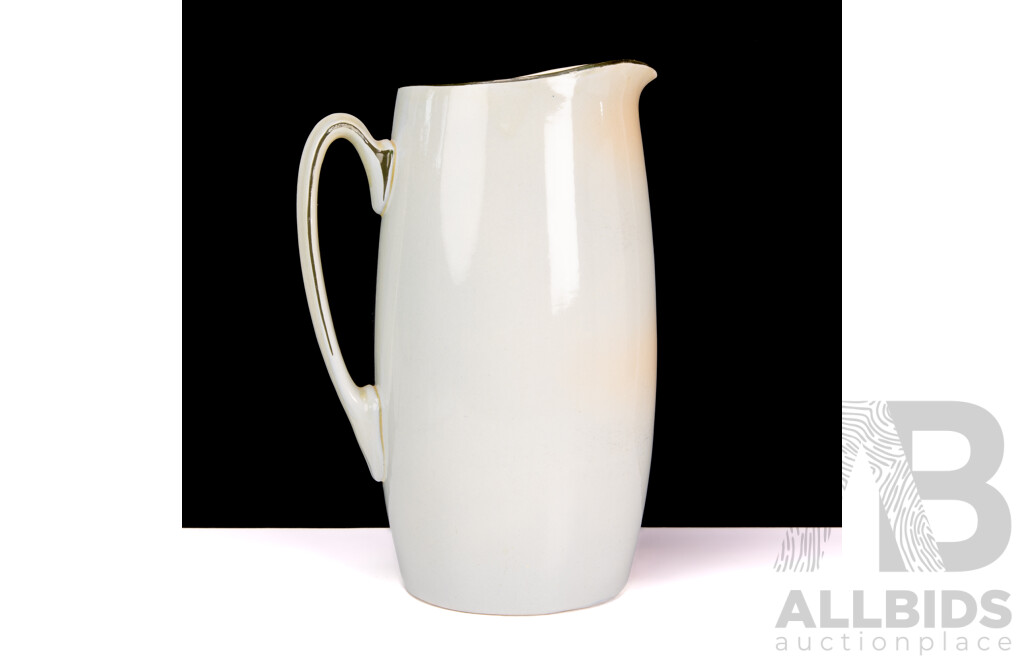 Vintage Royal Doulton Single Handed Pitcher with Egret Motif