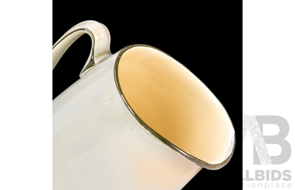 Vintage Royal Doulton Single Handed Pitcher with Egret Motif