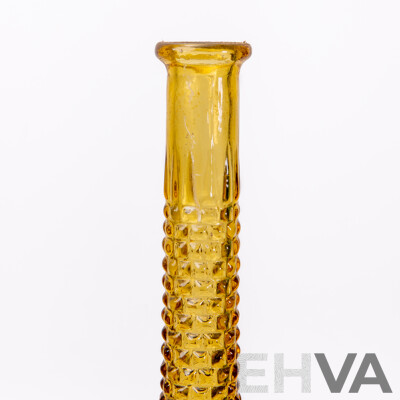 Matched Pair of Vintage Glass Genie Bottles