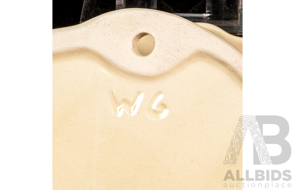 Collection of Three Glazed Australian Ceramic Wall Pockets