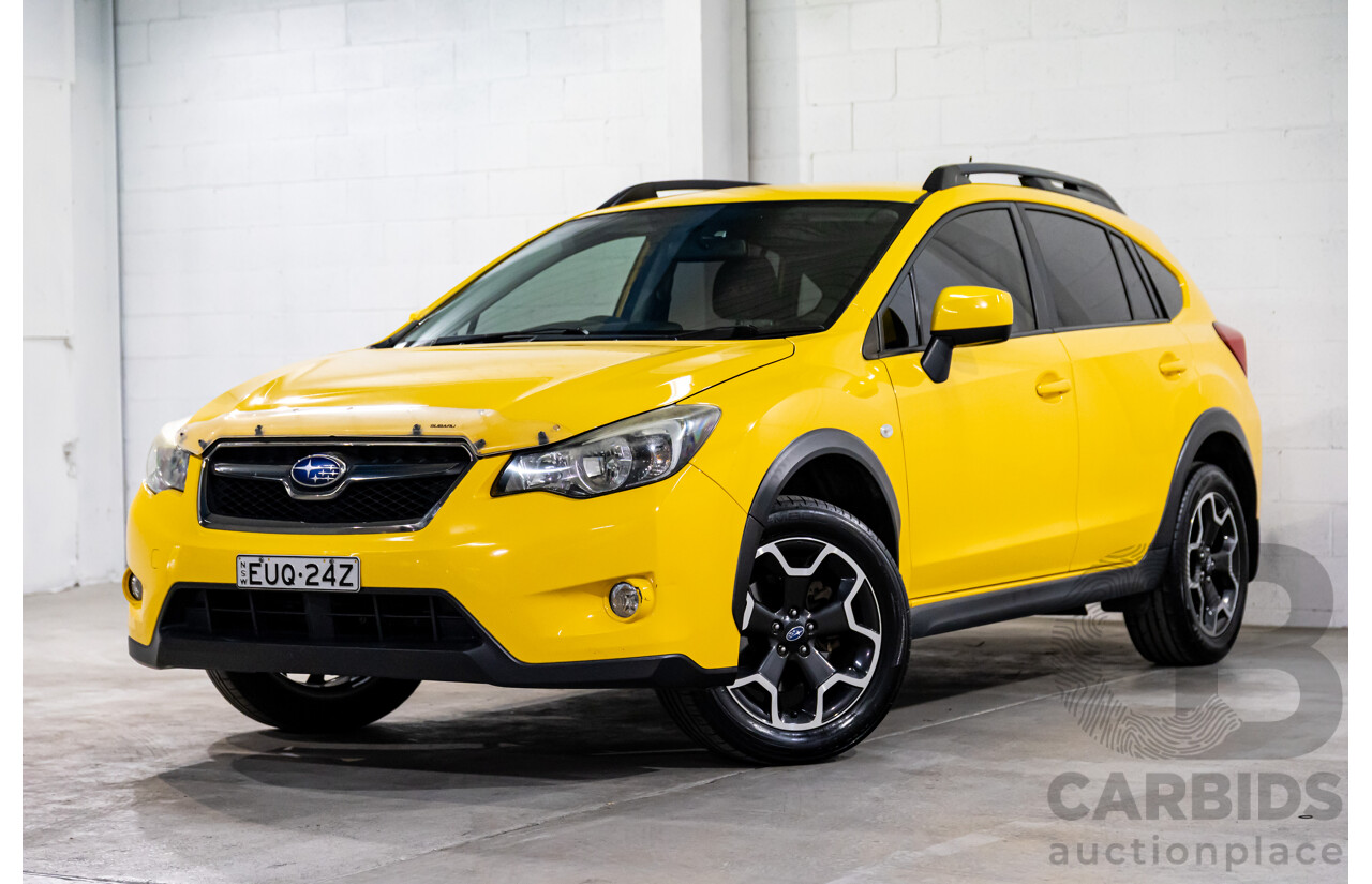 4/2015 Subaru XV 2.0i Sunshine Yellow Special Edition MY14 4d Wagon Sunshine Yellow 2.0L