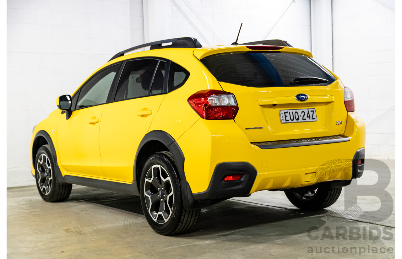 4/2015 Subaru XV 2.0i Sunshine Yellow Special Edition MY14 4d Wagon Sunshine Yellow 2.0L