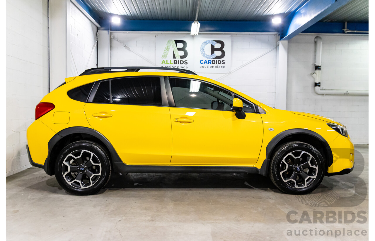 4/2015 Subaru XV 2.0i Sunshine Yellow Special Edition MY14 4d Wagon Sunshine Yellow 2.0L
