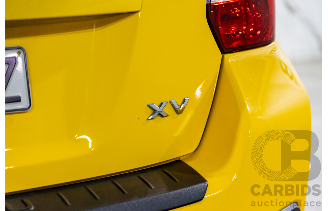 4/2015 Subaru XV 2.0i Sunshine Yellow Special Edition MY14 4d Wagon Sunshine Yellow 2.0L