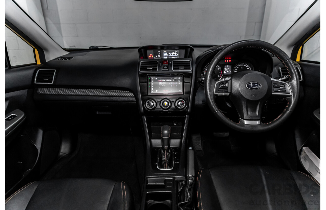 4/2015 Subaru XV 2.0i Sunshine Yellow Special Edition MY14 4d Wagon Sunshine Yellow 2.0L