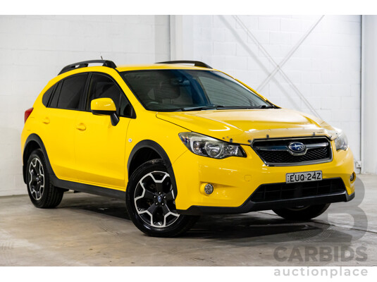 4/2015 Subaru XV 2.0i Sunshine Yellow Special Edition MY14 4d Wagon Sunshine Yellow 2.0L 4/2015 Subaru XV 2.0i Sunshine Yellow Special Edition MY14 4d Wagon Sunshine Yellow 2.0L