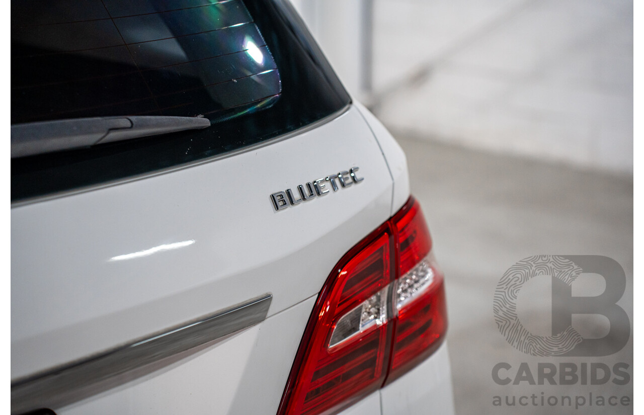 6/2015 Mercedes-Benz ML 250 CDI Bluetec (4x4) 166 MY14 4d Wagon Polar White Turbo Diesel 2.1L