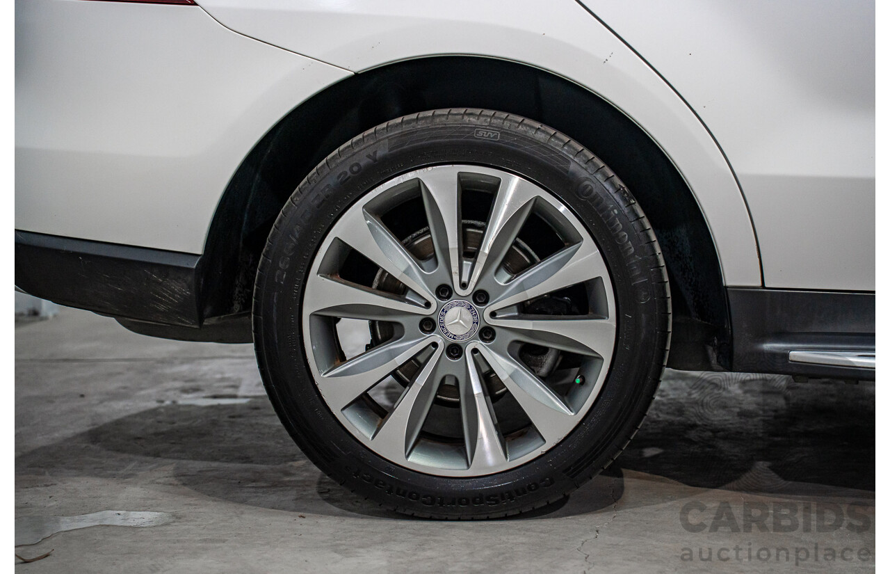 6/2015 Mercedes-Benz ML 250 CDI Bluetec (4x4) 166 MY14 4d Wagon Polar White Turbo Diesel 2.1L