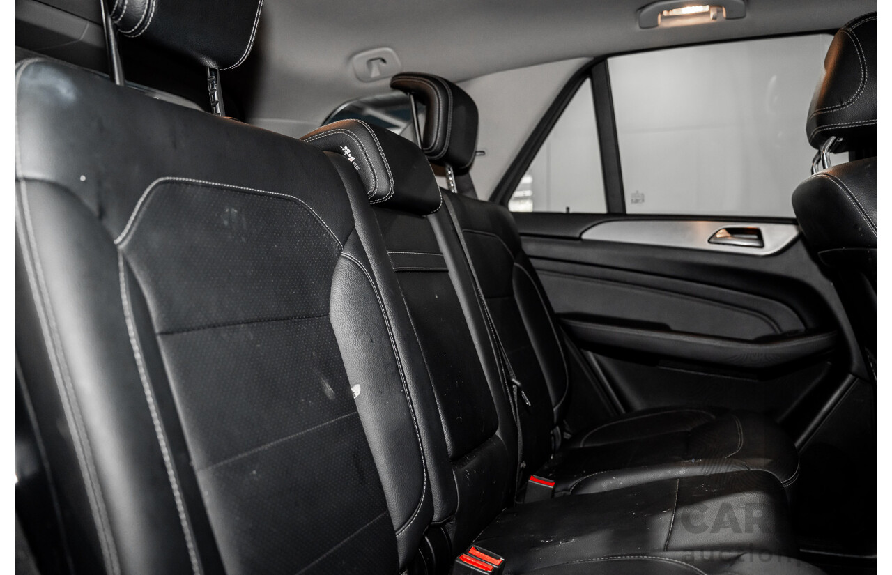 6/2015 Mercedes-Benz ML 250 CDI Bluetec (4x4) 166 MY14 4d Wagon Polar White Turbo Diesel 2.1L