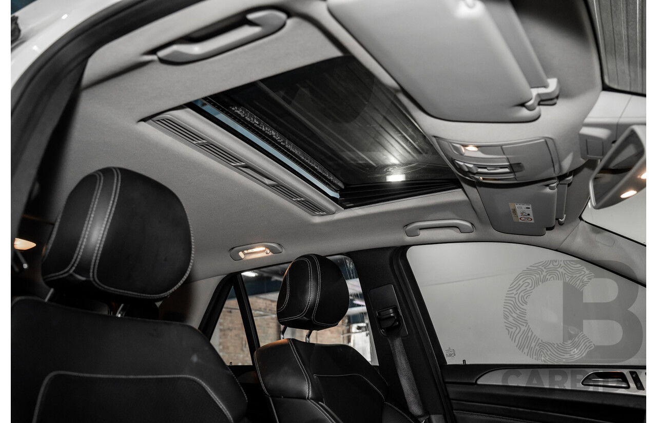 6/2015 Mercedes-Benz ML 250 CDI Bluetec (4x4) 166 MY14 4d Wagon Polar White Turbo Diesel 2.1L