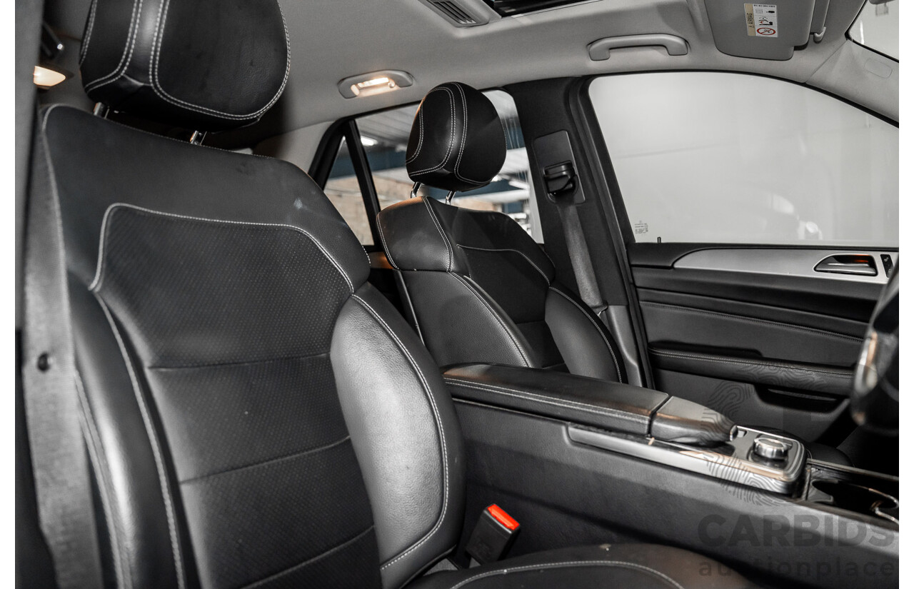 6/2015 Mercedes-Benz ML 250 CDI Bluetec (4x4) 166 MY14 4d Wagon Polar White Turbo Diesel 2.1L