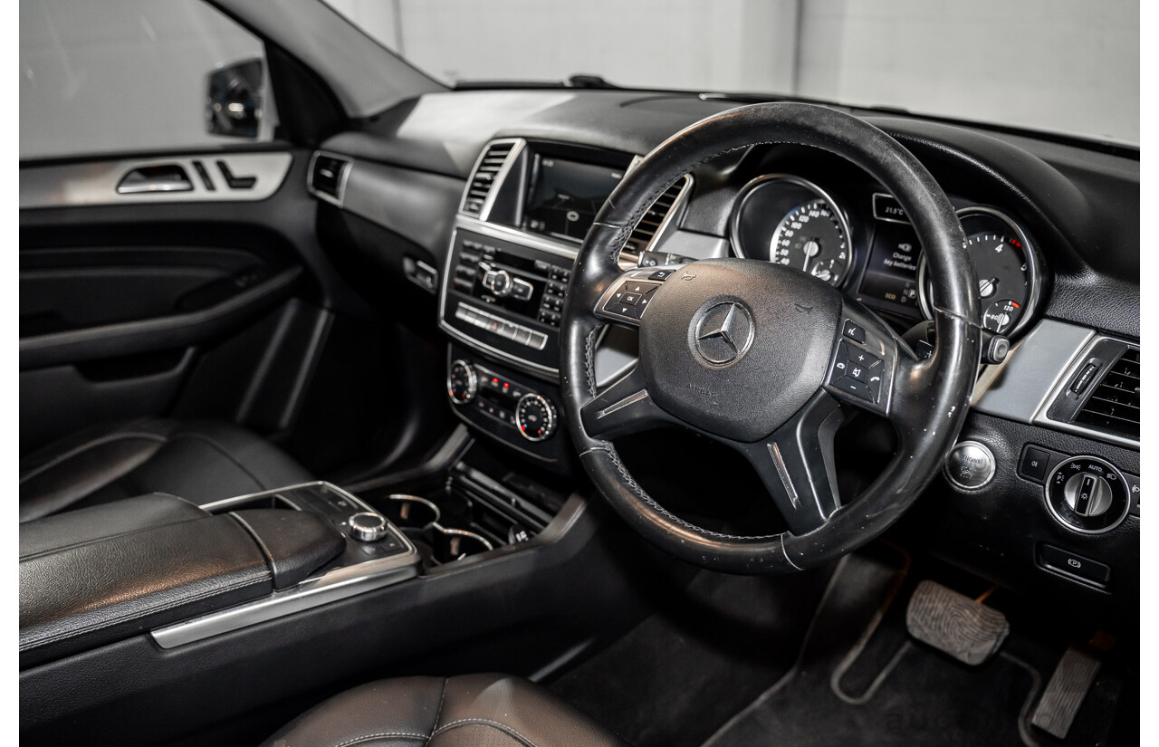 6/2015 Mercedes-Benz ML 250 CDI Bluetec (4x4) 166 MY14 4d Wagon Polar White Turbo Diesel 2.1L