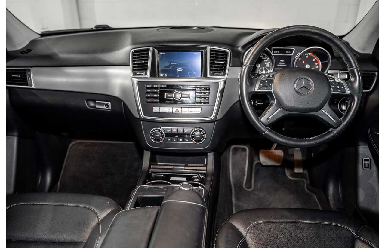 6/2015 Mercedes-Benz ML 250 CDI Bluetec (4x4) 166 MY14 4d Wagon Polar White Turbo Diesel 2.1L