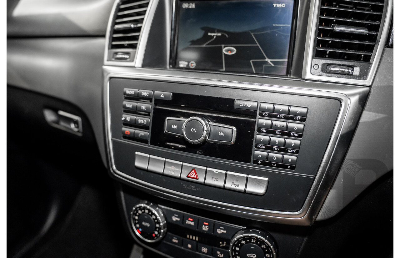 6/2015 Mercedes-Benz ML 250 CDI Bluetec (4x4) 166 MY14 4d Wagon Polar White Turbo Diesel 2.1L