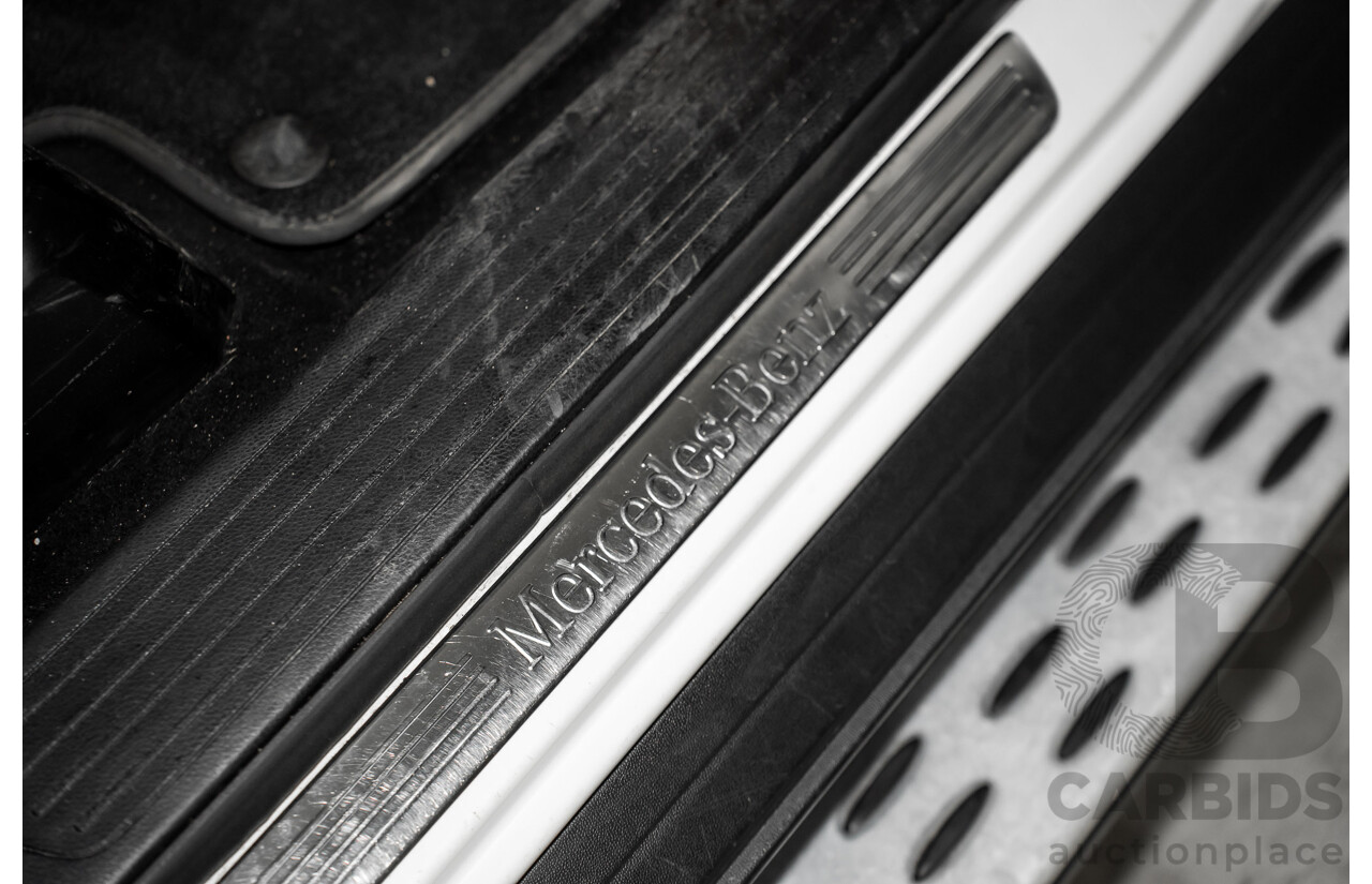 6/2015 Mercedes-Benz ML 250 CDI Bluetec (4x4) 166 MY14 4d Wagon Polar White Turbo Diesel 2.1L