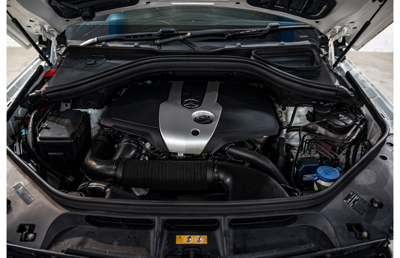 6/2015 Mercedes-Benz ML 250 CDI Bluetec (4x4) 166 MY14 4d Wagon Polar White Turbo Diesel 2.1L