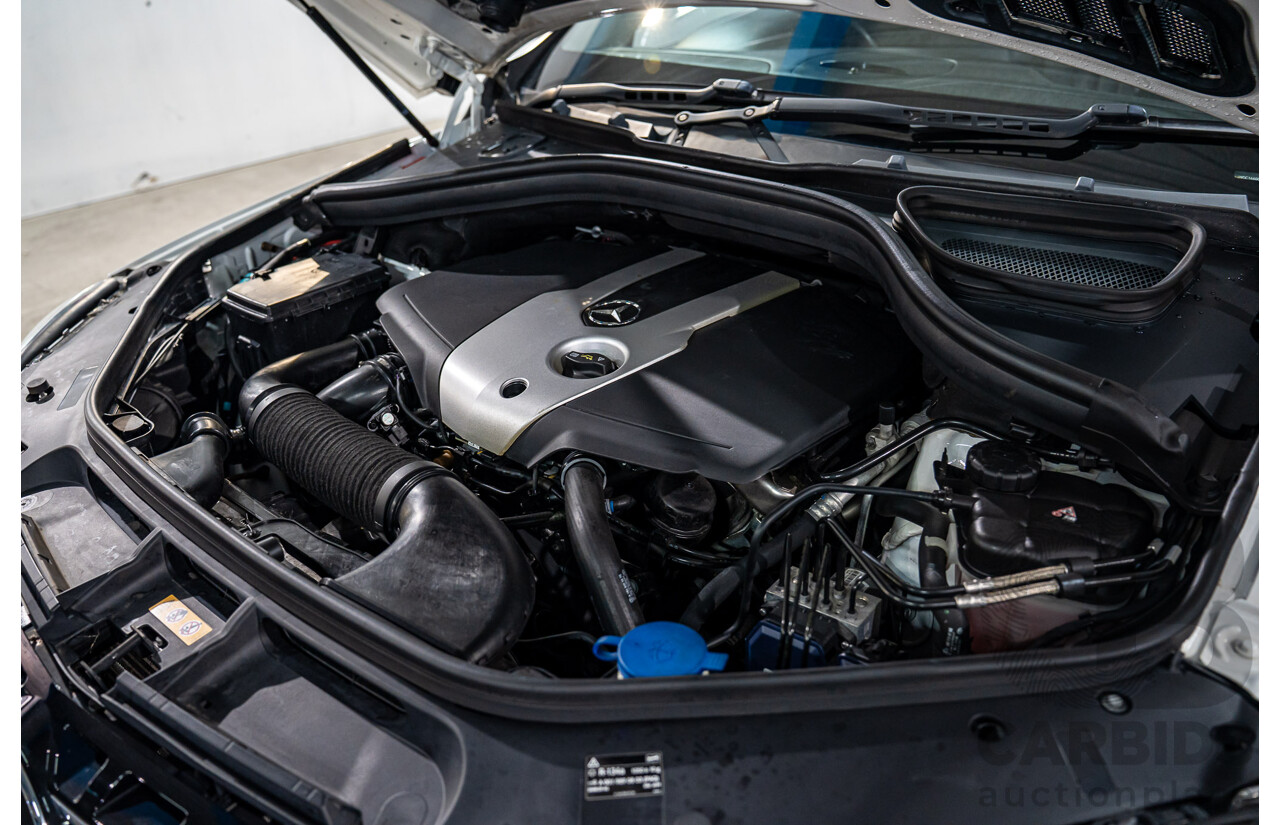 6/2015 Mercedes-Benz ML 250 CDI Bluetec (4x4) 166 MY14 4d Wagon Polar White Turbo Diesel 2.1L