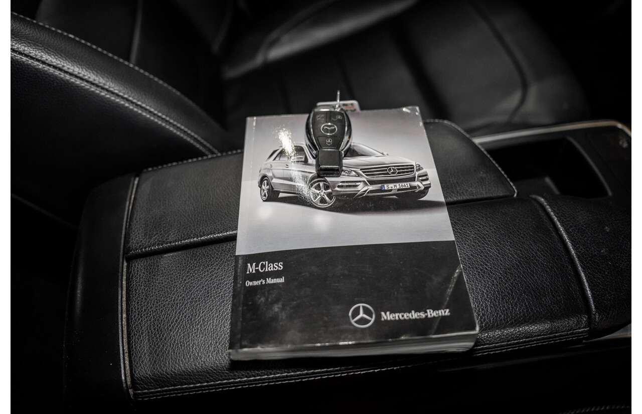 6/2015 Mercedes-Benz ML 250 CDI Bluetec (4x4) 166 MY14 4d Wagon Polar White Turbo Diesel 2.1L