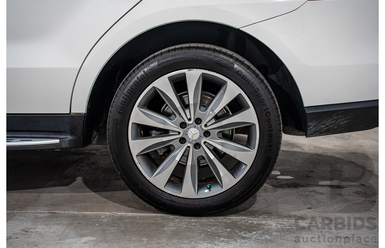 6/2015 Mercedes-Benz ML 250 CDI Bluetec (4x4) 166 MY14 4d Wagon Polar White Turbo Diesel 2.1L
