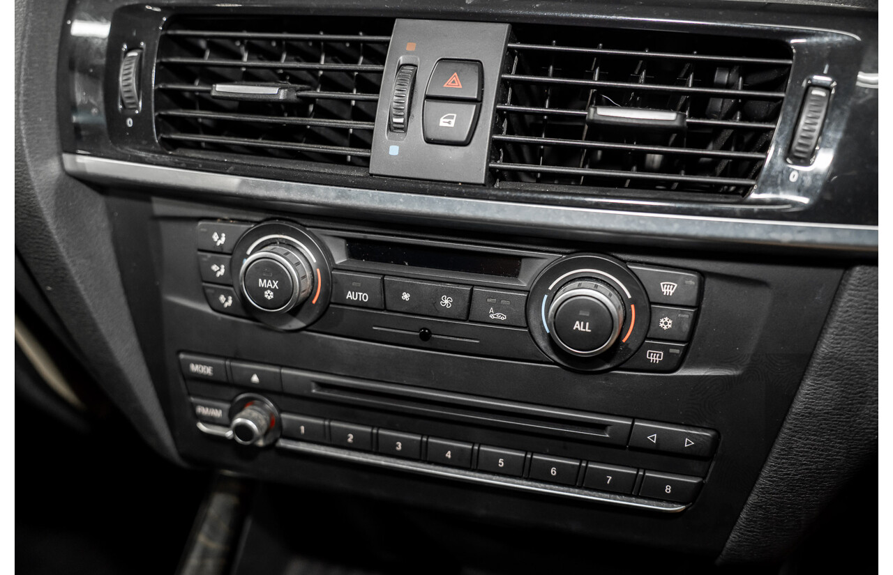 3/2012 BMW X3 xDrive20i F25 4d Wagon Space Grey Metallic Turbo 2.0L