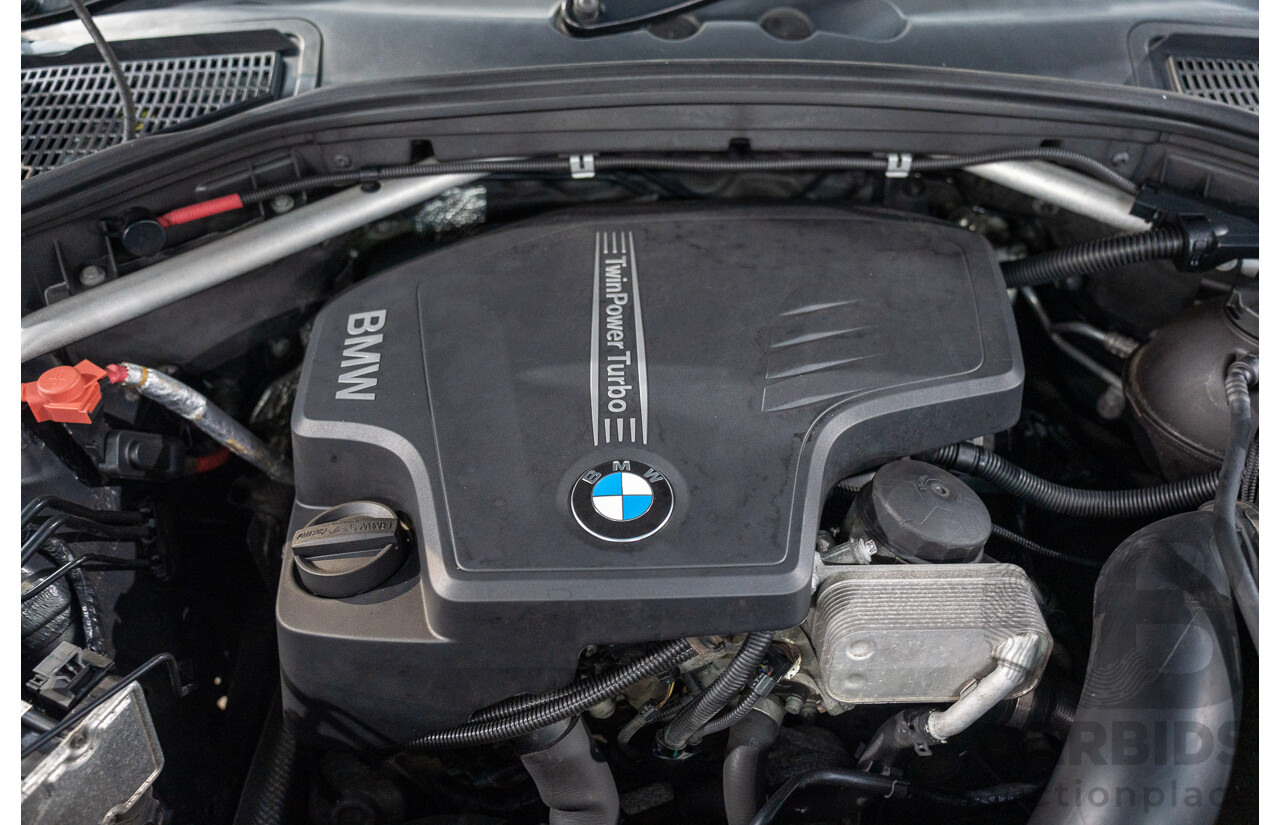 3/2012 BMW X3 xDrive20i F25 4d Wagon Space Grey Metallic Turbo 2.0L