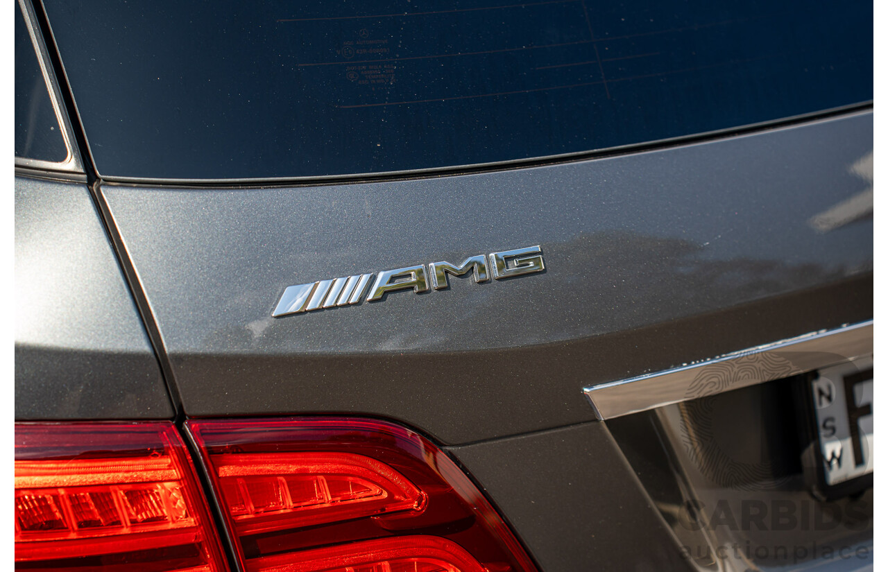 12/2016 Mercedes Benz GLE 43 AMG 4MATIC (AWD) 166 MY17 4d Wagon Selenite Grey Metallic Twin Turbo V6 3.0L