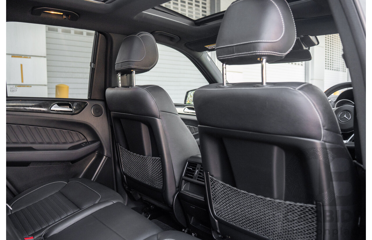 12/2016 Mercedes Benz GLE 43 AMG 4MATIC (AWD) 166 MY17 4d Wagon Selenite Grey Metallic Twin Turbo V6 3.0L