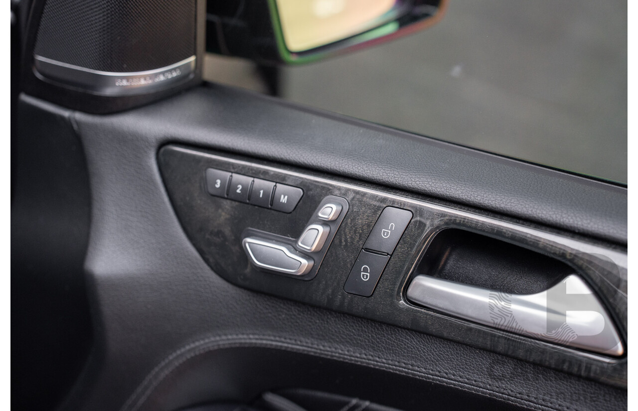 12/2016 Mercedes Benz GLE 43 AMG 4MATIC (AWD) 166 MY17 4d Wagon Selenite Grey Metallic Twin Turbo V6 3.0L