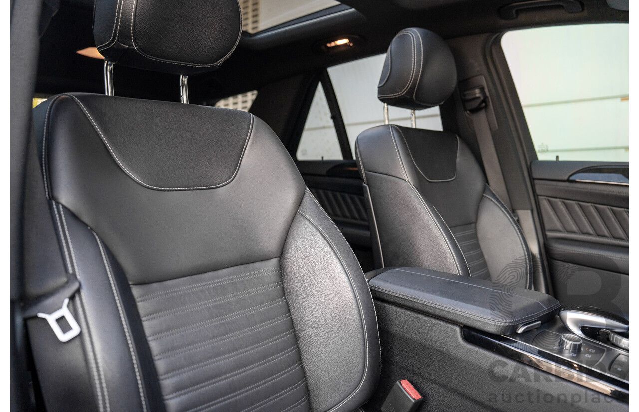 12/2016 Mercedes Benz GLE 43 AMG 4MATIC (AWD) 166 MY17 4d Wagon Selenite Grey Metallic Twin Turbo V6 3.0L