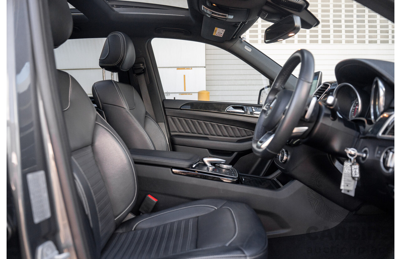 12/2016 Mercedes Benz GLE 43 AMG 4MATIC (AWD) 166 MY17 4d Wagon Selenite Grey Metallic Twin Turbo V6 3.0L