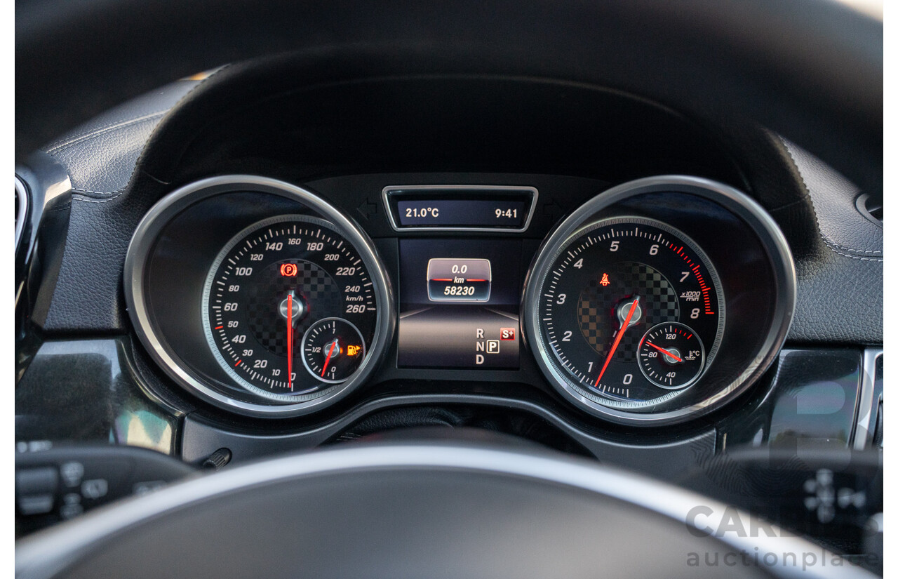 12/2016 Mercedes Benz GLE 43 AMG 4MATIC (AWD) 166 MY17 4d Wagon Selenite Grey Metallic Twin Turbo V6 3.0L