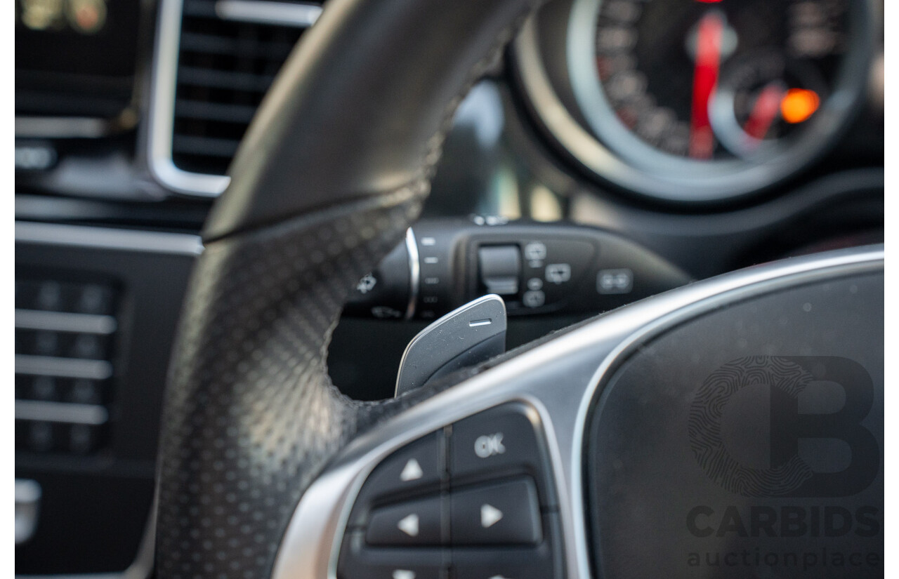 12/2016 Mercedes Benz GLE 43 AMG 4MATIC (AWD) 166 MY17 4d Wagon Selenite Grey Metallic Twin Turbo V6 3.0L