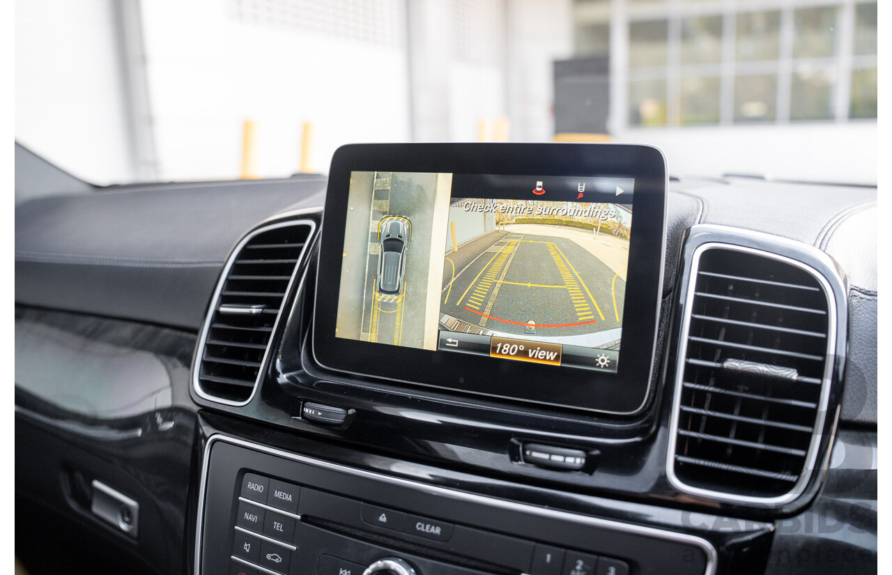 12/2016 Mercedes Benz GLE 43 AMG 4MATIC (AWD) 166 MY17 4d Wagon Selenite Grey Metallic Twin Turbo V6 3.0L