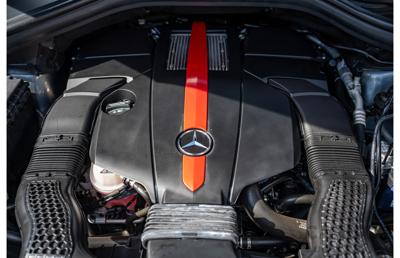 12/2016 Mercedes Benz GLE 43 AMG 4MATIC (AWD) 166 MY17 4d Wagon Selenite Grey Metallic Twin Turbo V6 3.0L