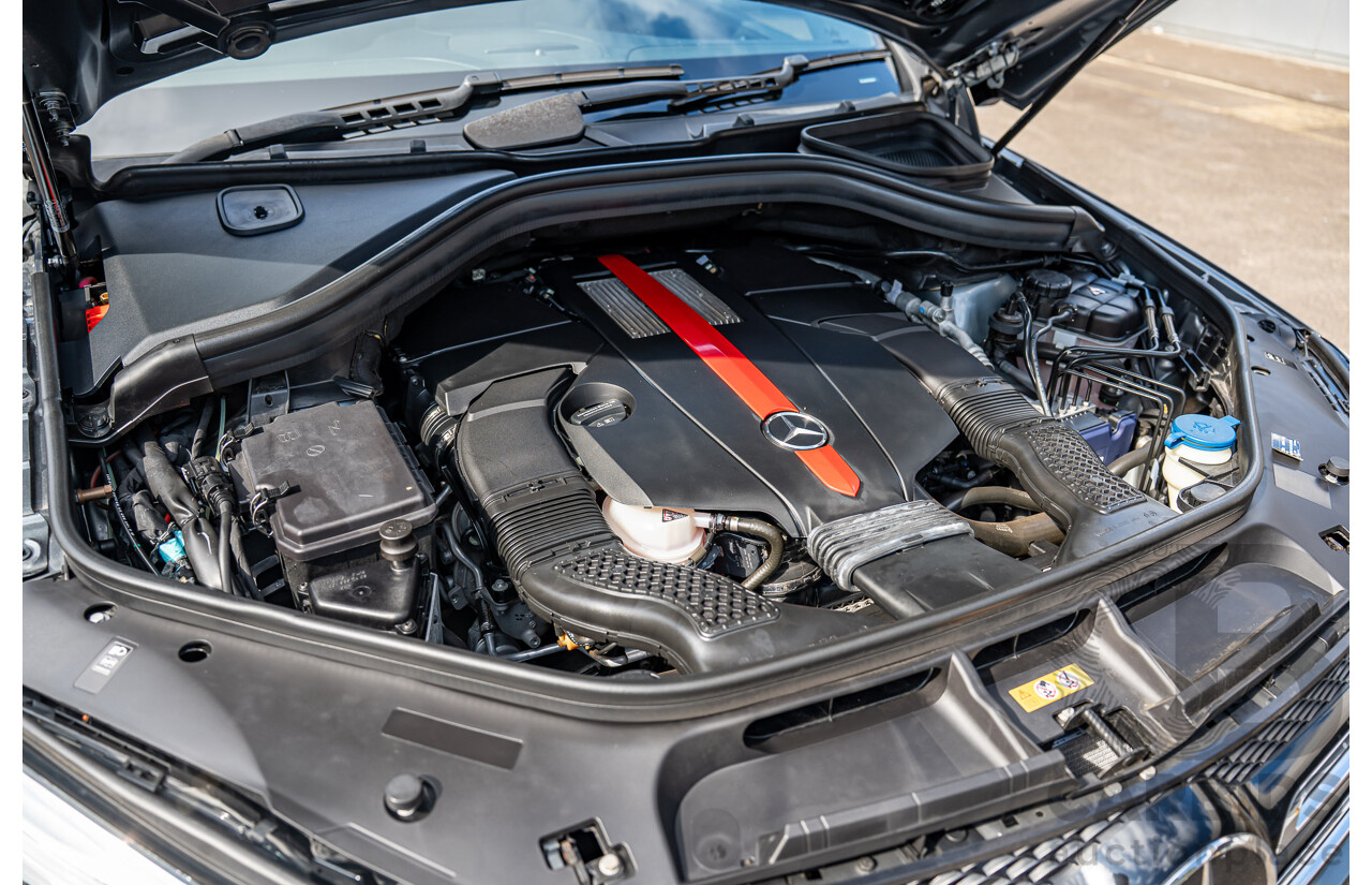 12/2016 Mercedes Benz GLE 43 AMG 4MATIC (AWD) 166 MY17 4d Wagon Selenite Grey Metallic Twin Turbo V6 3.0L