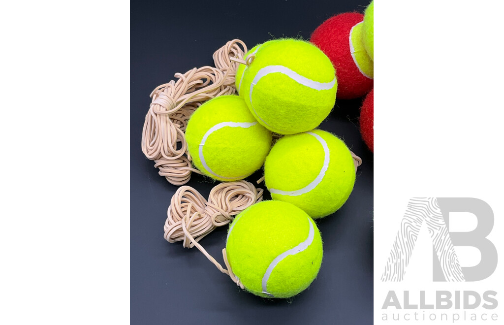Collection of Various Tennis Balls - Lot of 126