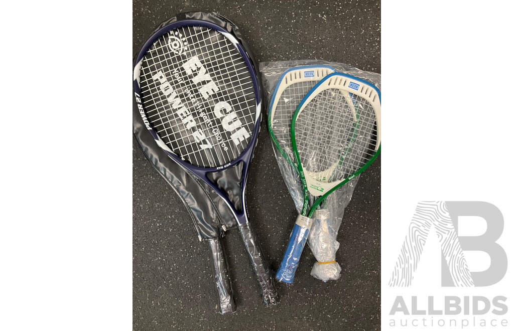 Collection of Various Sports Equipment for Tenis, Table Tenis, Volleyball, Basketball, Soccer, , Including Various Balls, Tennis Rotor Spin and More - Lot of 70