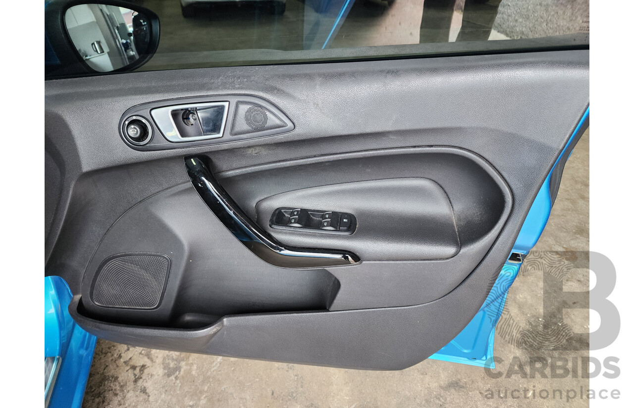 12/2013 Ford Fiesta Zetec WT 5d Hatchback Blue 1.6L