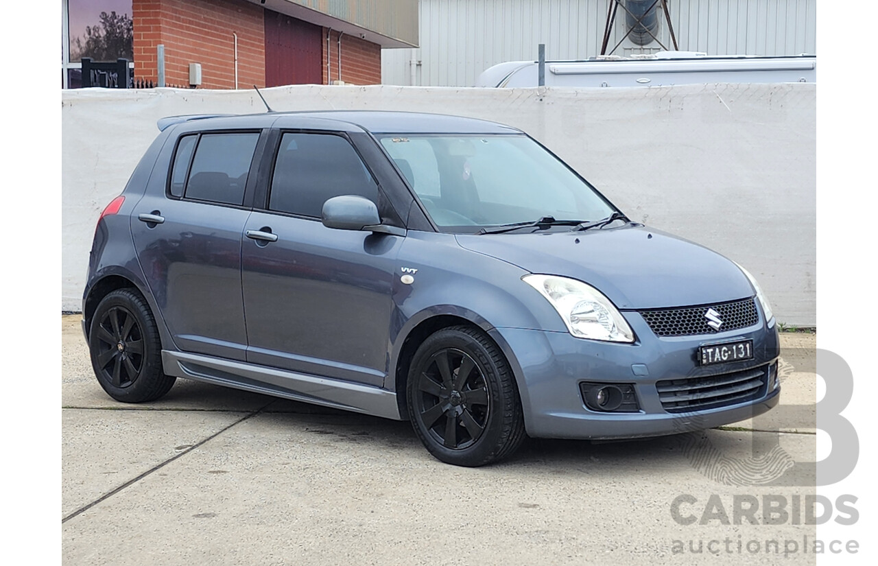 1/2009 Suzuki Swift  EZ 07 UPDATE 5d Hatchback Grey 1.5L