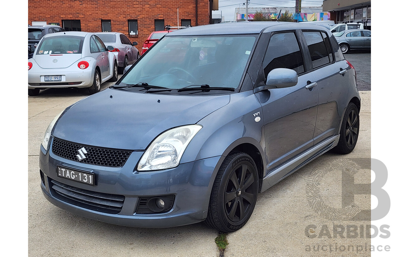 1/2009 Suzuki Swift  EZ 07 UPDATE 5d Hatchback Grey 1.5L